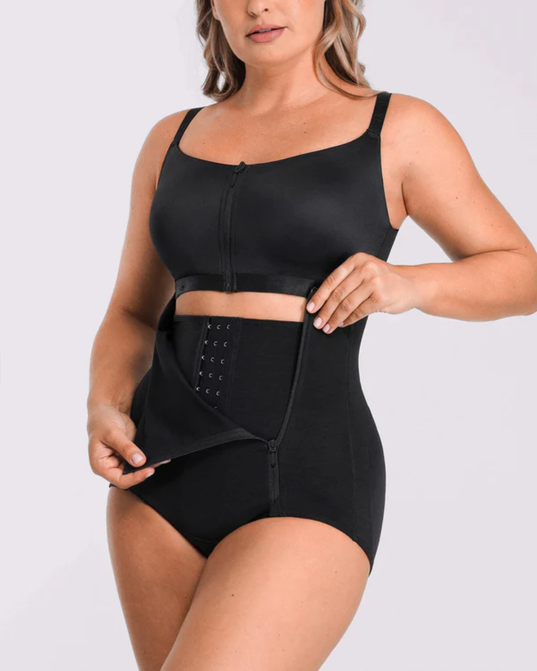 Body moldeador con control de abdomen