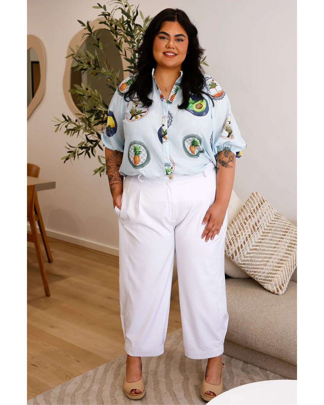 Pantalón Ajustado de Verano para Mujer