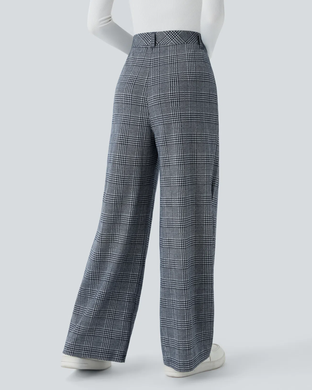 Pantalón de Pierna Ancha con Estampado para Mujer