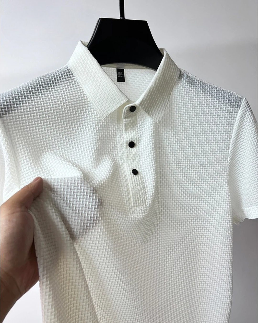 Polo Clásico de Algodón para Hombre