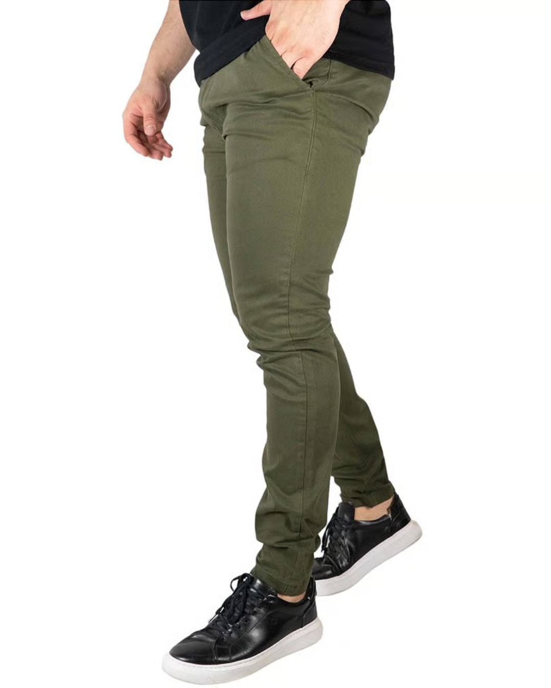 Pantalones Slim Rectos para Hombre