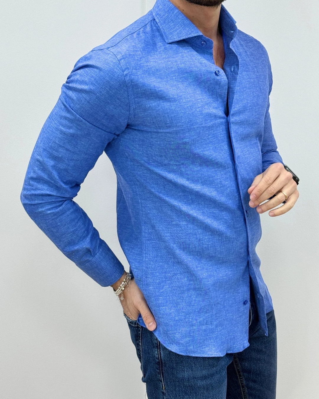 Camisa de Lino para Hombre