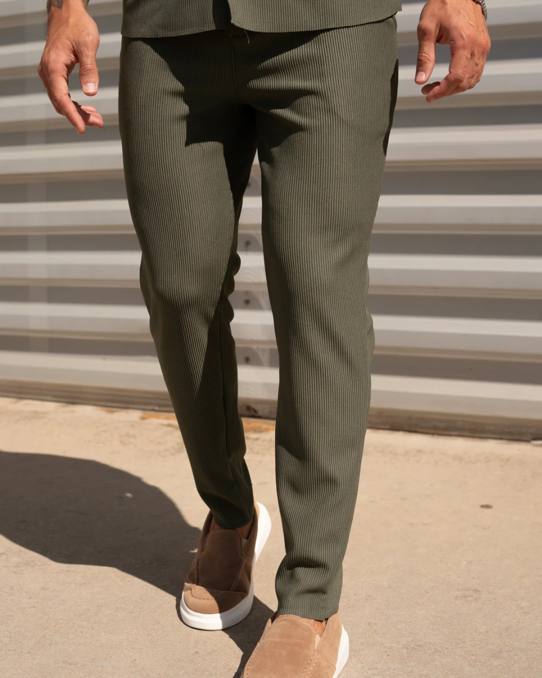 Conjunto Casual de Camiseta Manga Corta y Pantalón para Hombre