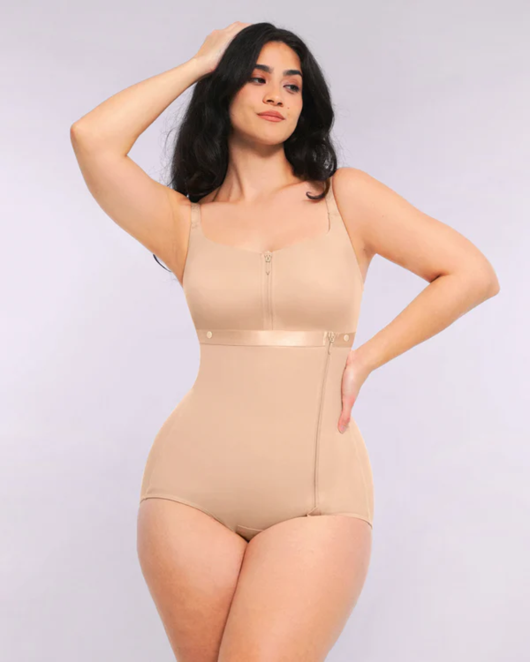 Body moldeador con control de abdomen