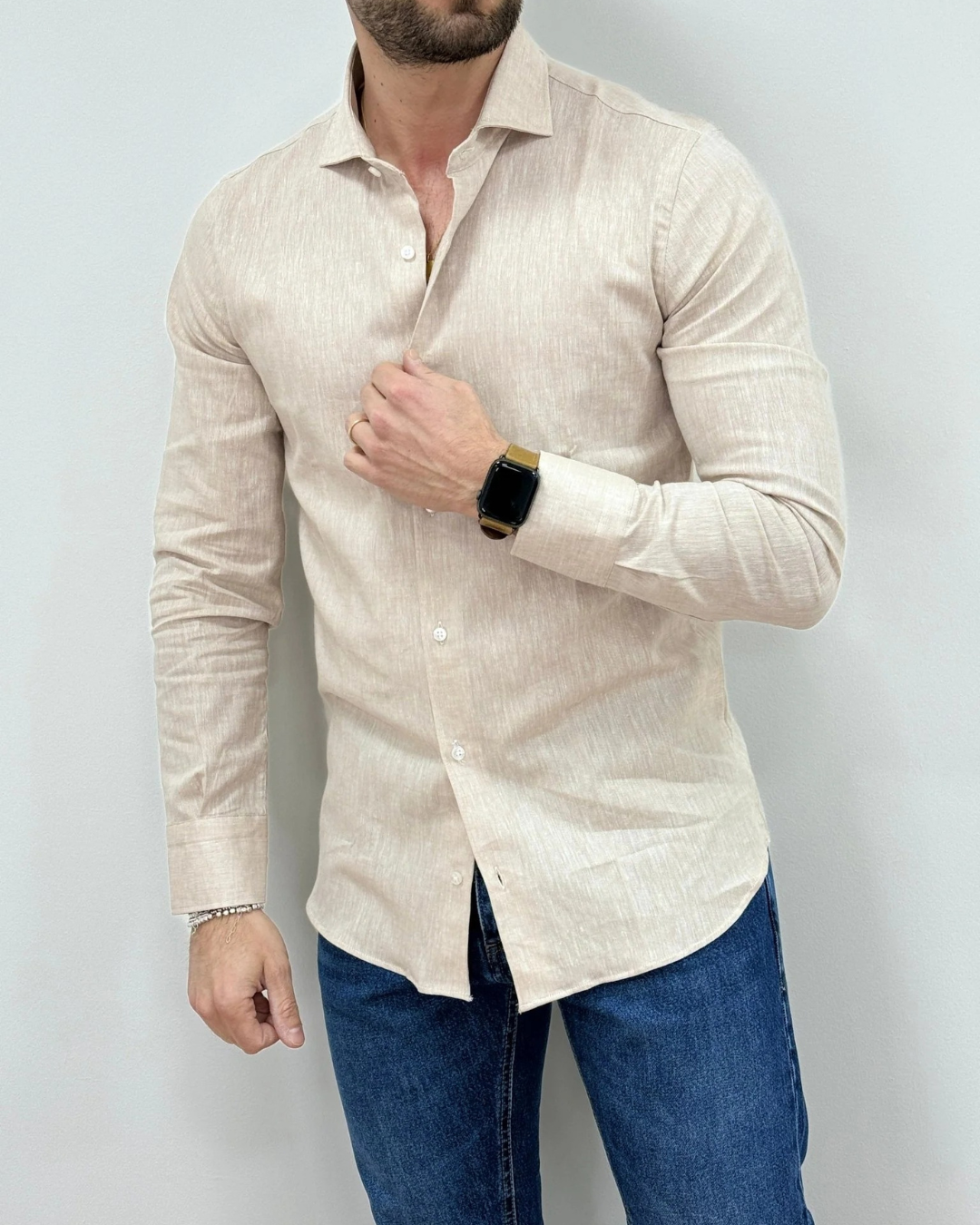 Camisa de Lino para Hombre