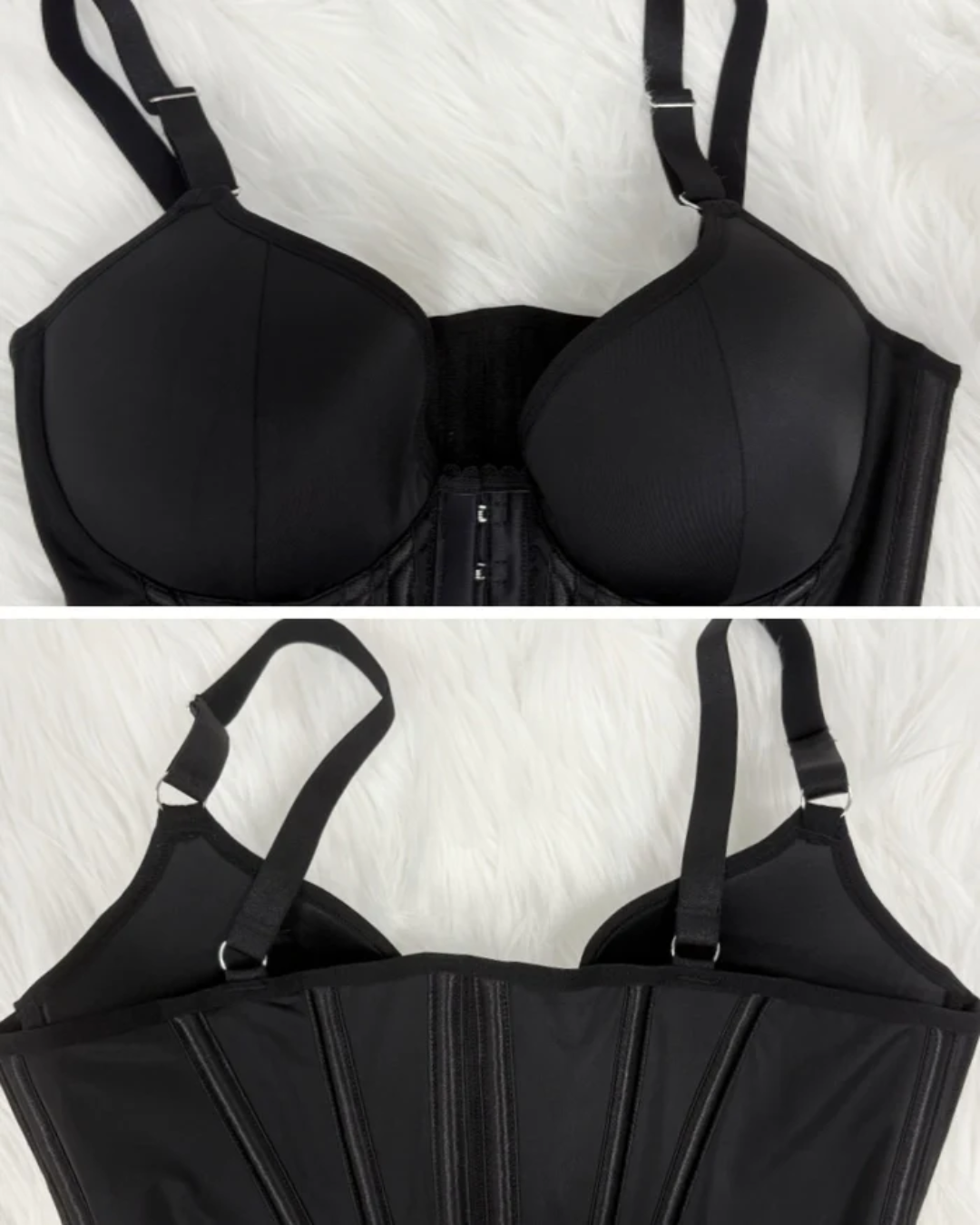 Faja colombiana estilo corsé con refuezo para mayor control abdominal