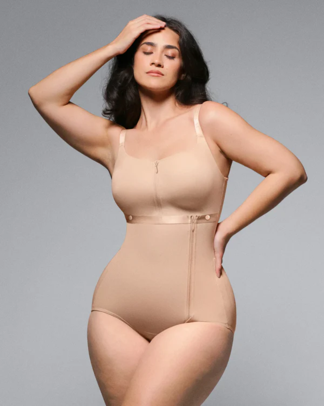 Body moldeador con control de abdomen