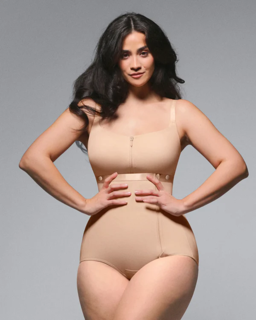 Body moldeador con control de abdomen