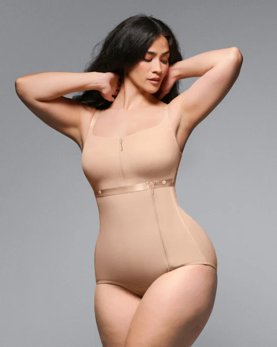 Body moldeador con control de abdomen