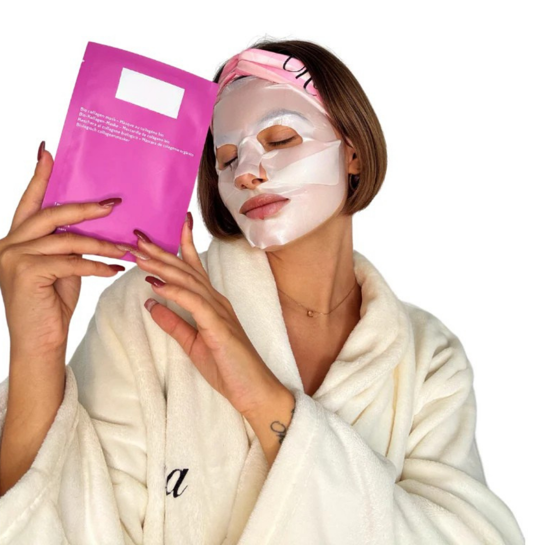 Máscara de Colágeno Orgánico para Rejuvenecer la Piel