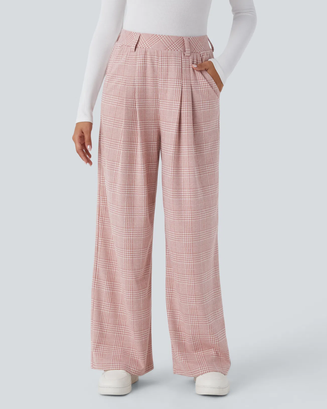Pantalón de Pierna Ancha con Estampado para Mujer