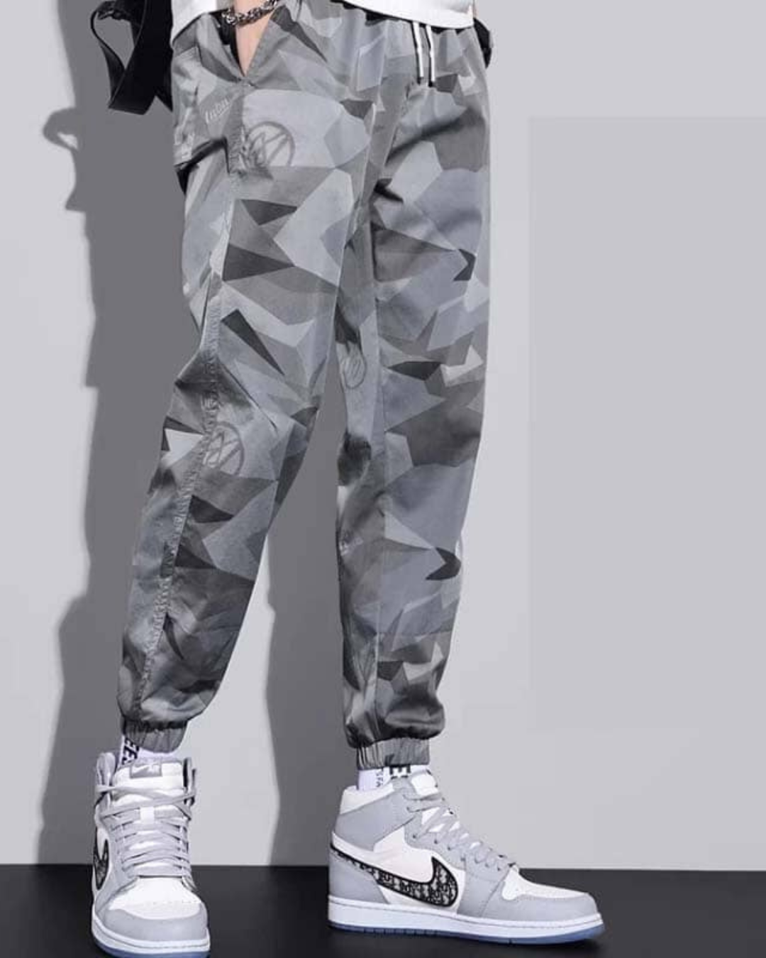 Pantalón de Seda de Secado Rápido con Camuflaje