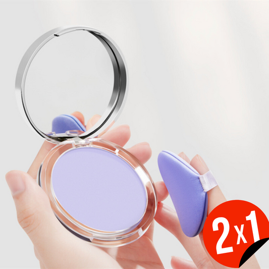 Polvo Compacto para un Rostro Suave y Sin Brillos (OFERTA 2X1)