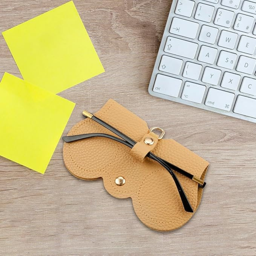 Estuche de Cuero para Gafas