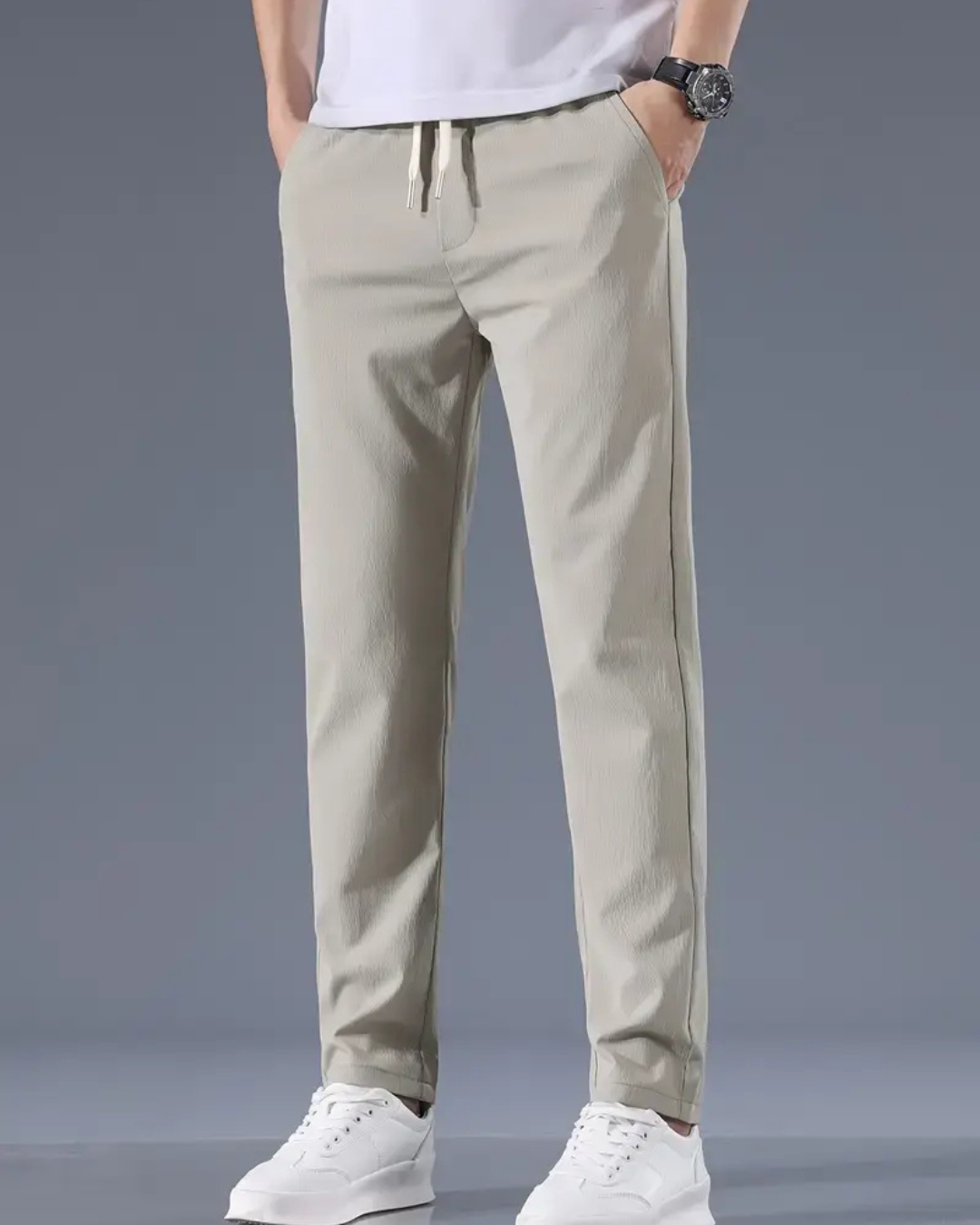 Pantalón Cómodo para Hombre con Tejido Antiarrugas