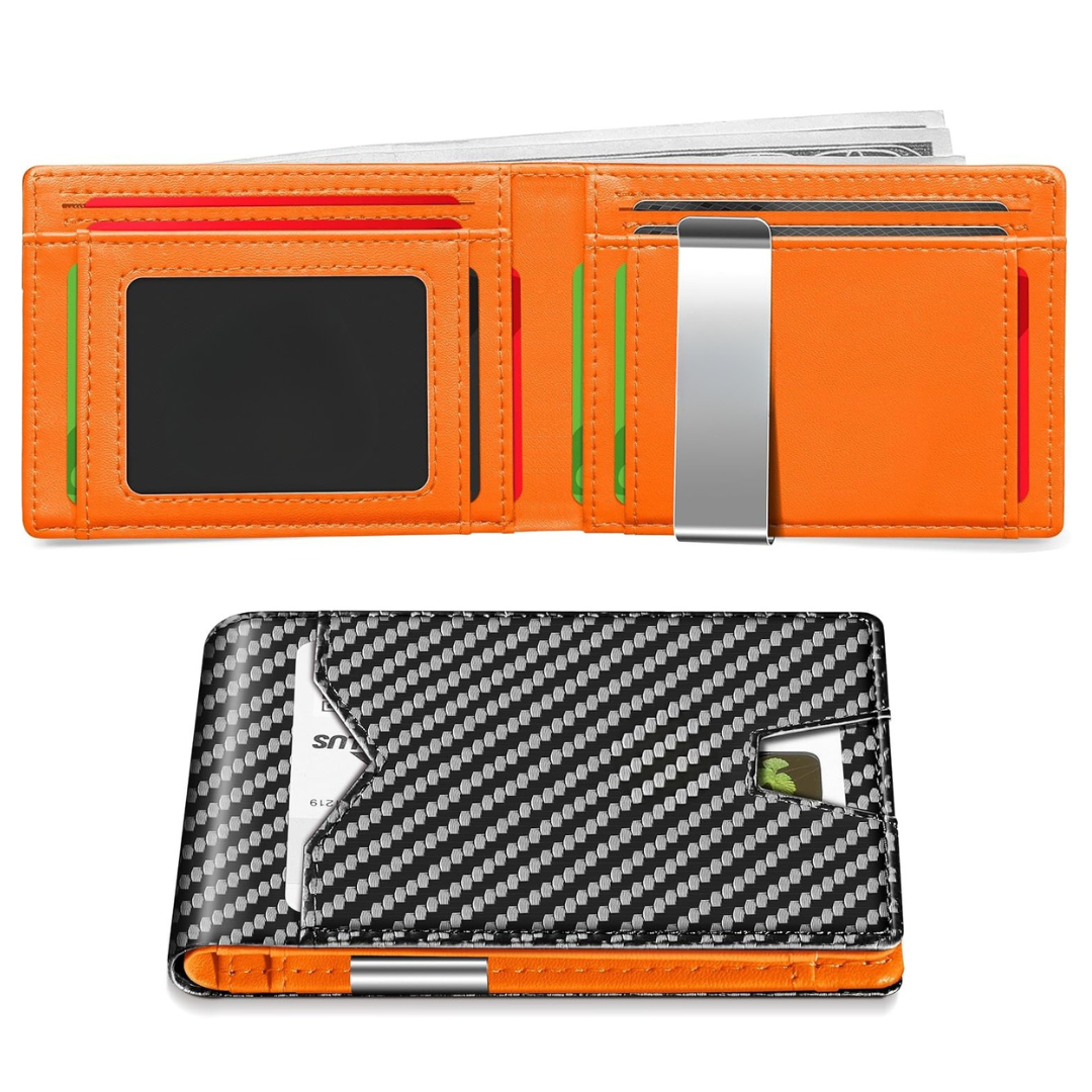 Cartera de Cuero Fino con Protección RFID®