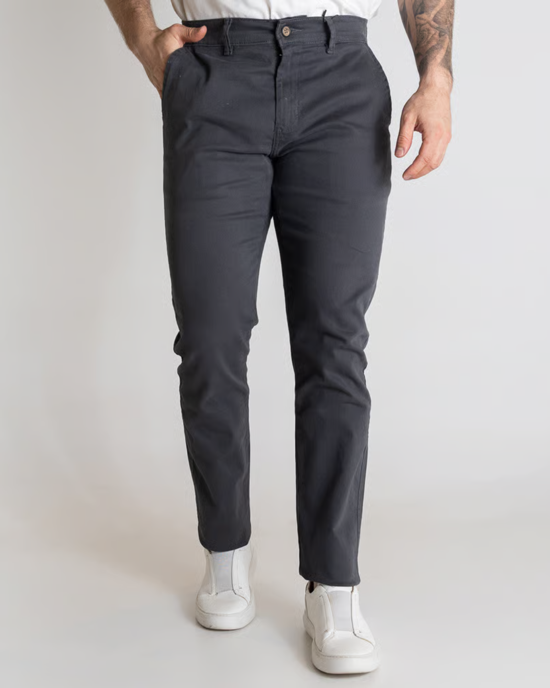 Pantalones Slim Rectos para Hombre