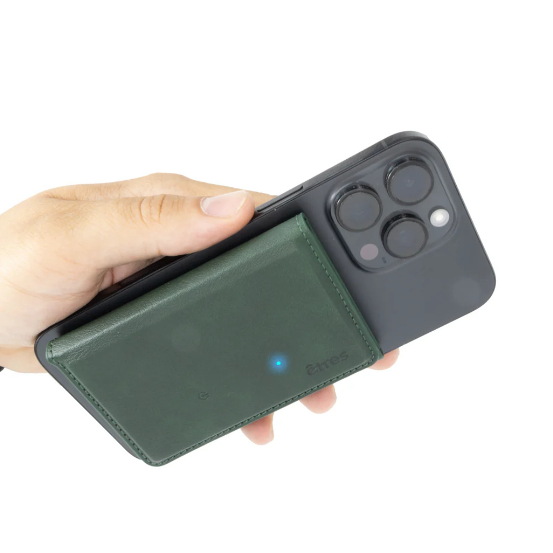 Billetera con tecnología de seguimiento