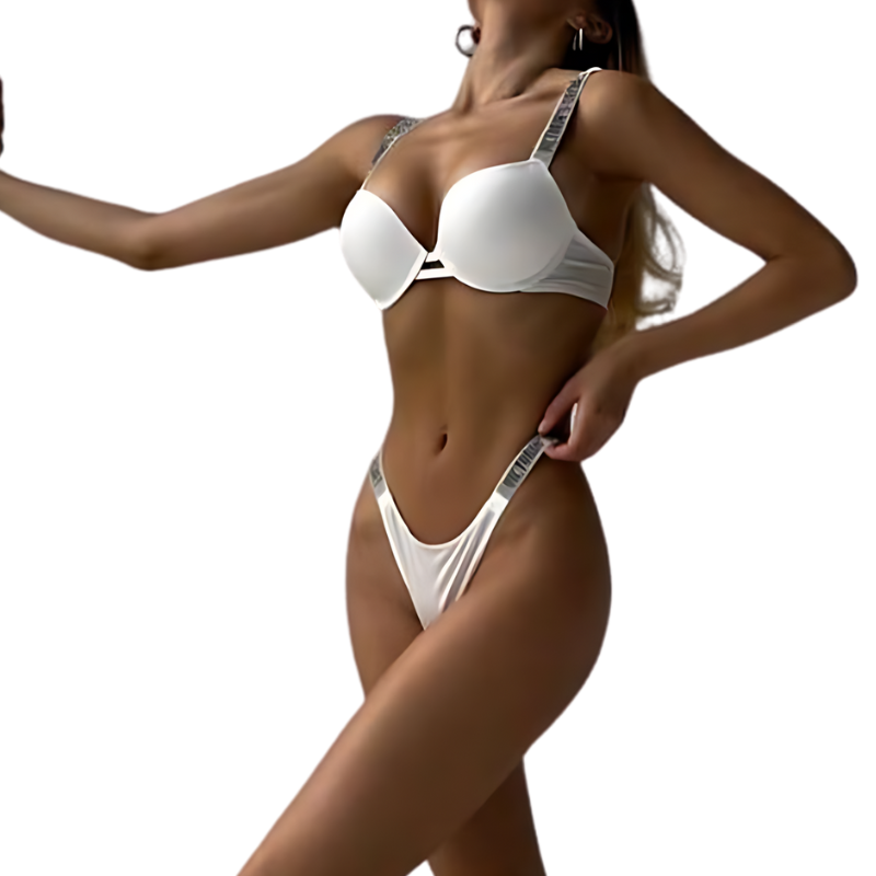 Conjunto Secret Love Sujetador Push Up + Braga