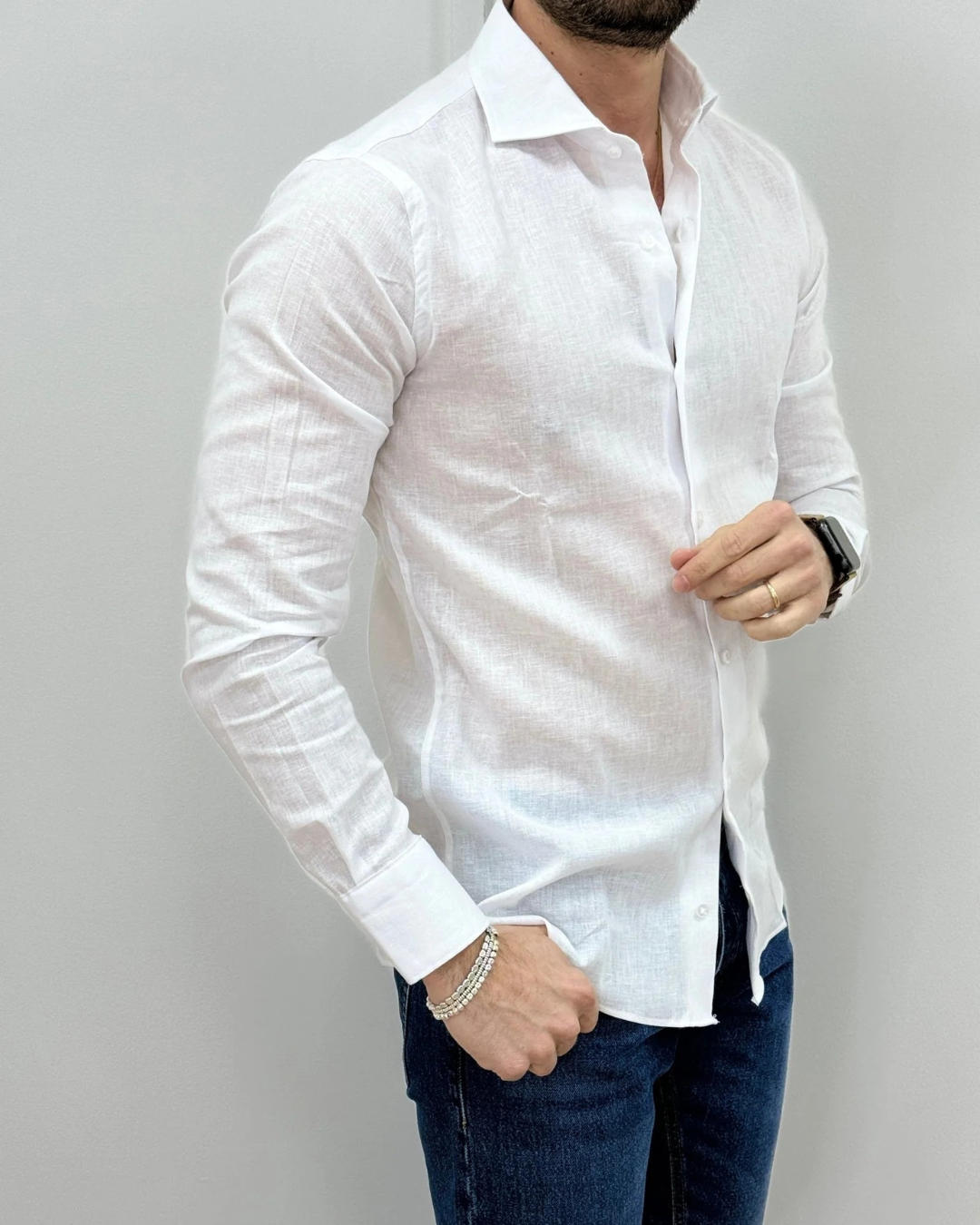 Camisa de Lino para Hombre