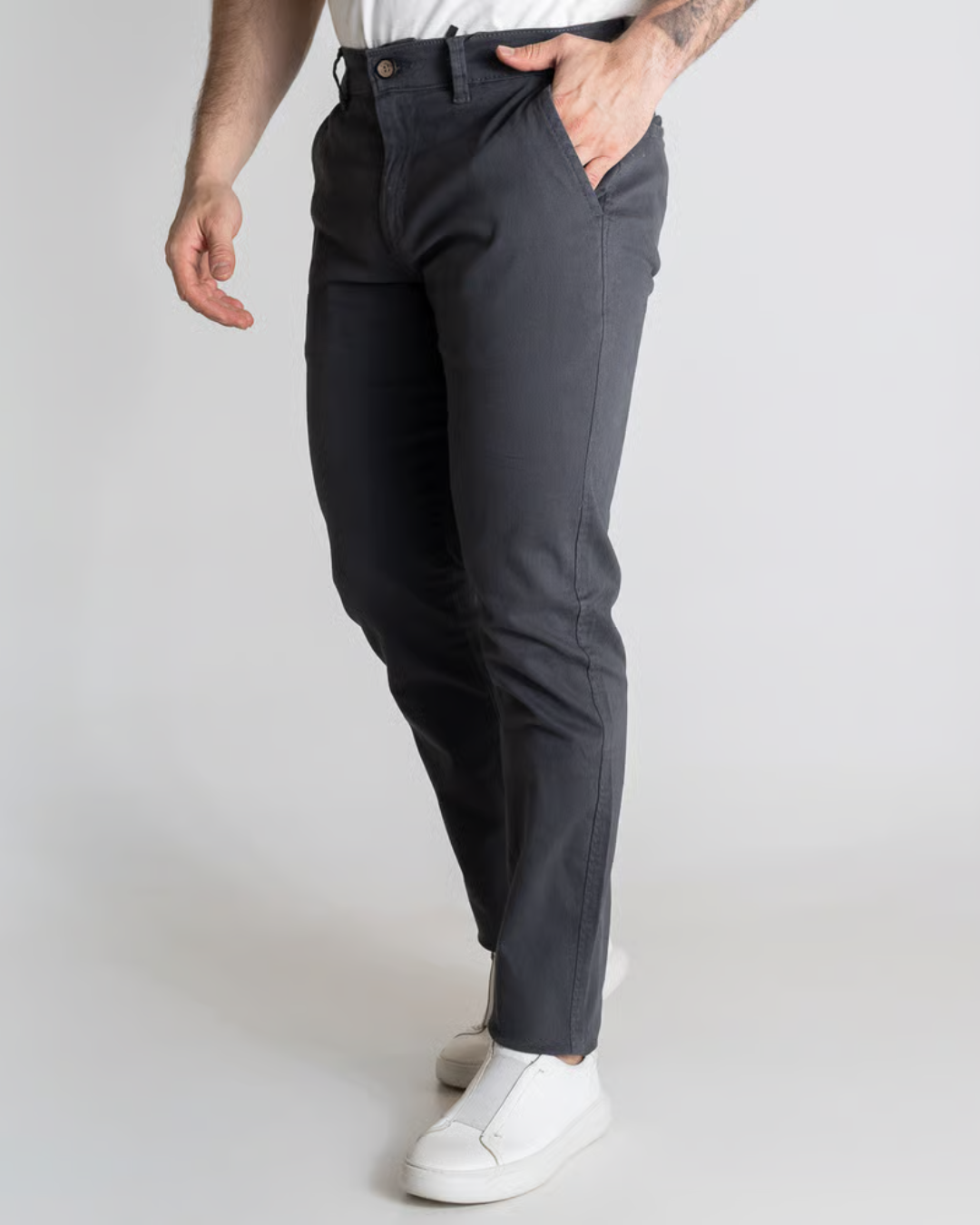 Pantalones Slim Rectos para Hombre