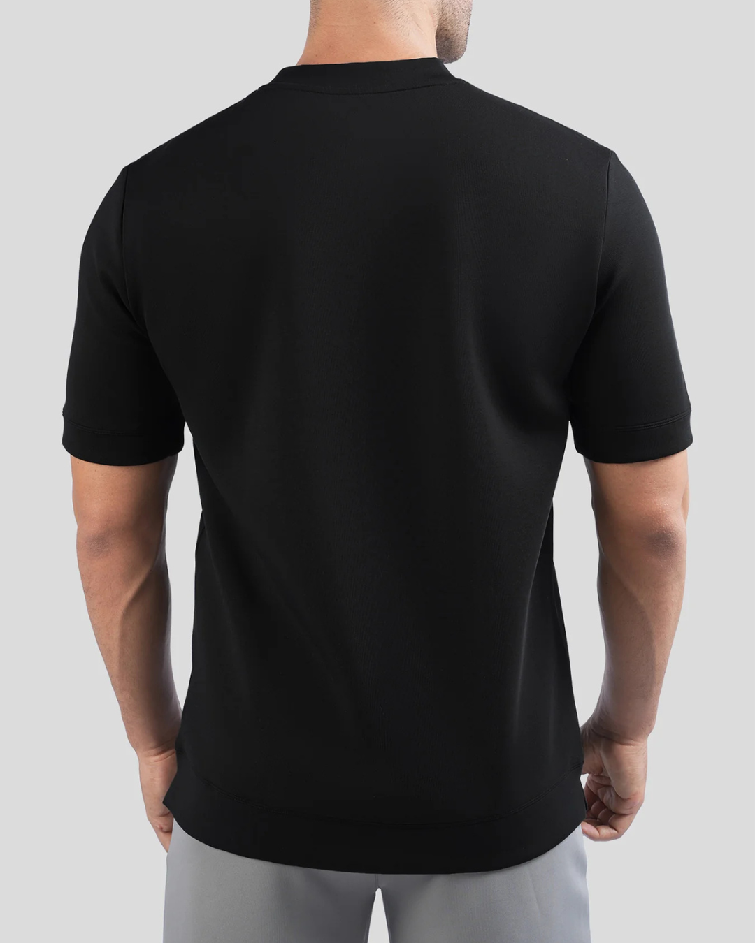 Polo Elástico con Tejido Suave y Resistente Para Hombre
