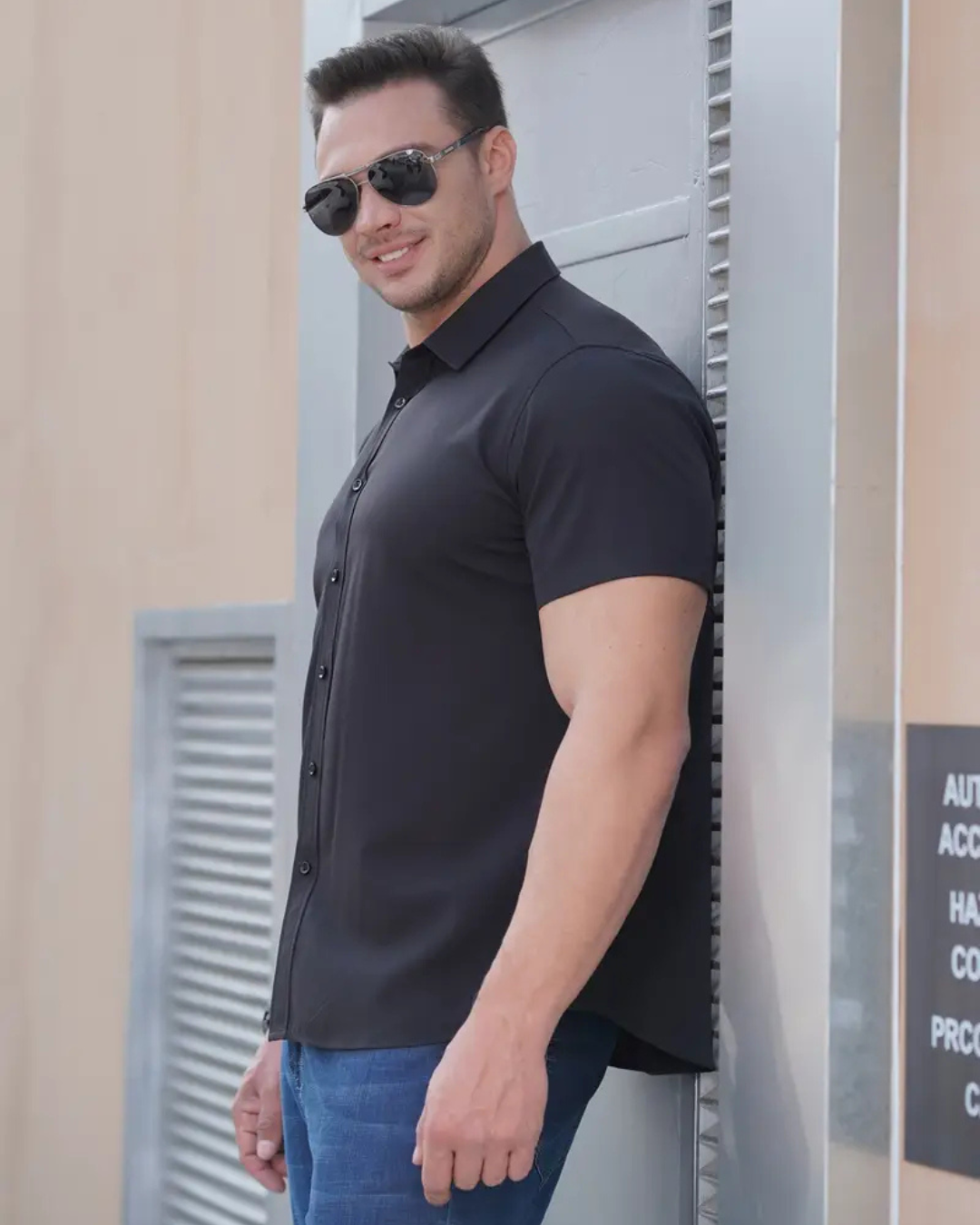 Camisa de Manga Corta para Hombre