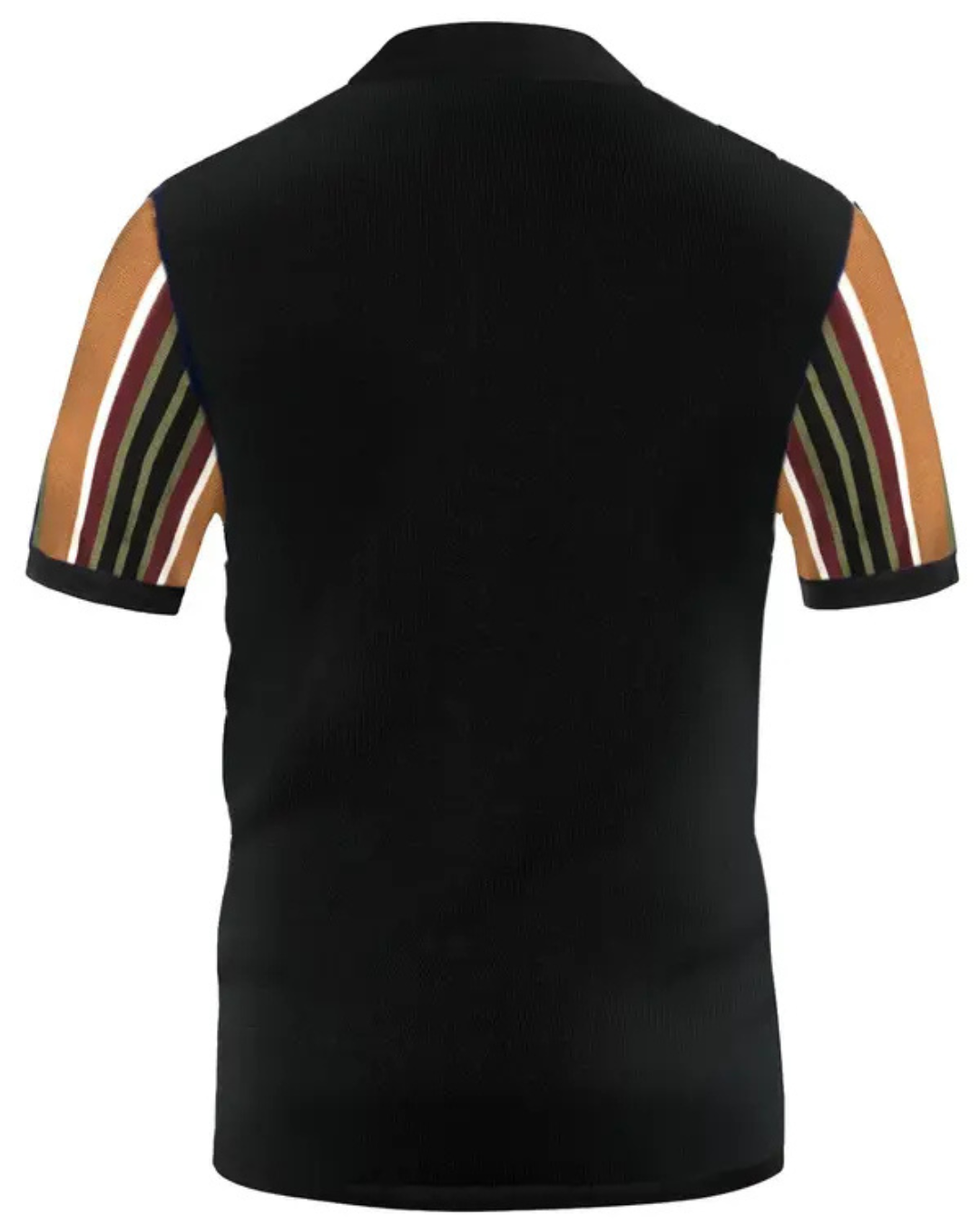 Camisa de Rayas y Manga Corta para Hombre