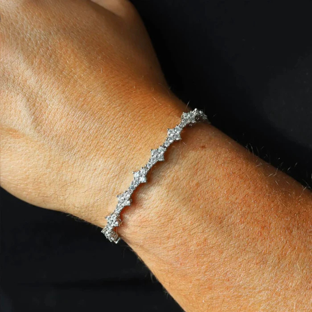 Pulsera Bañada en Plata