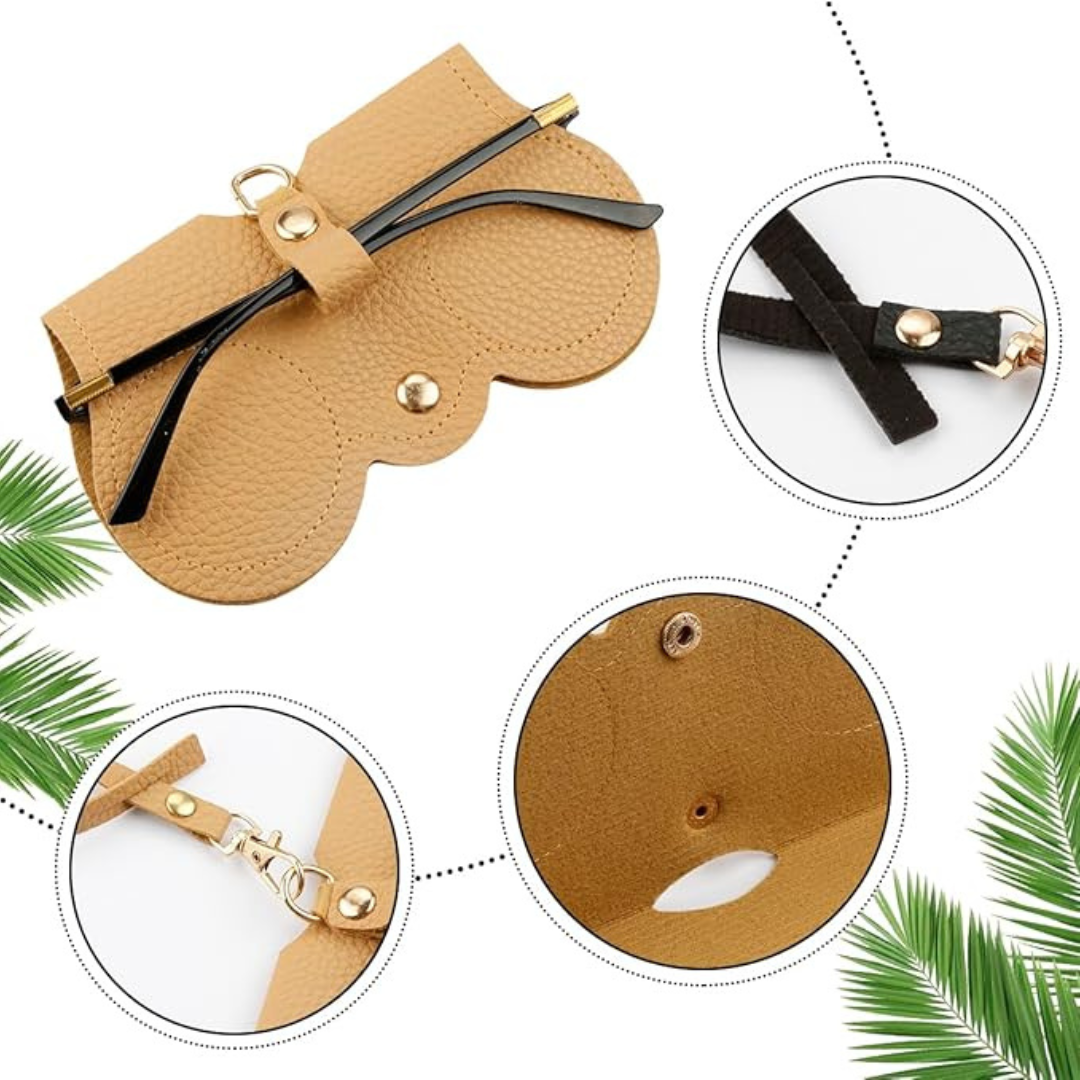 Estuche de Cuero para Gafas