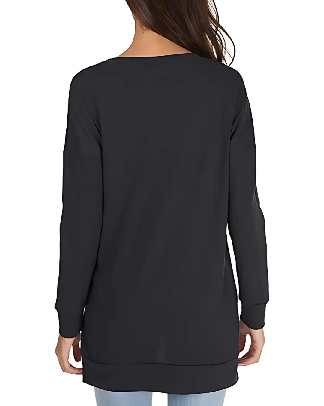 Jersey de Manga larga y Corte holgado para un Estilo Casual y Cómodo