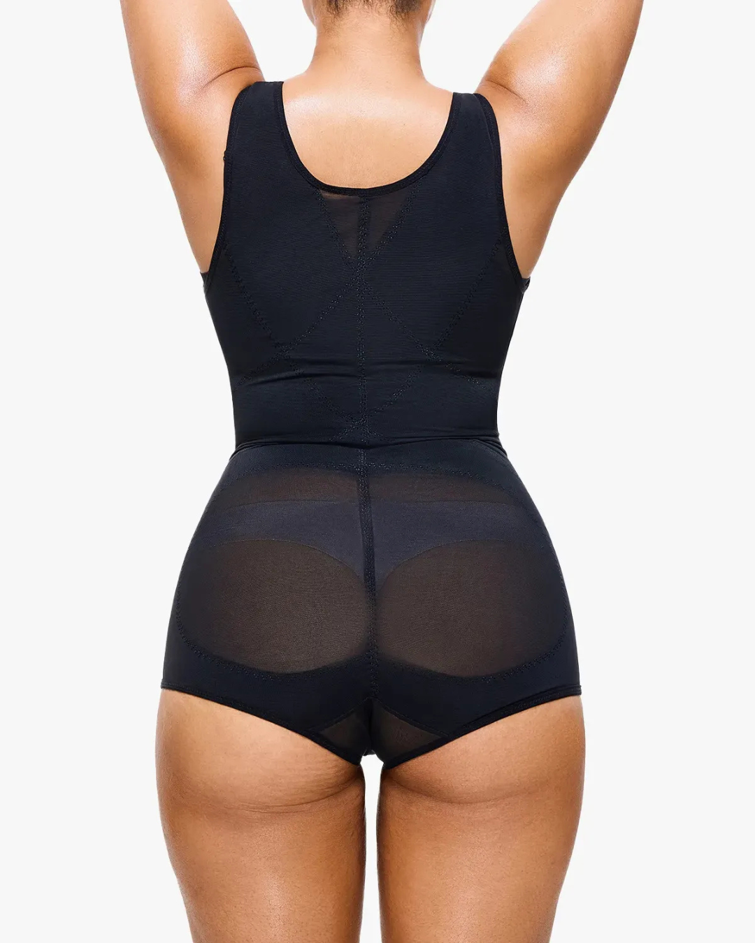 Faja de Abdominoplastia de Malla Triangular para Mujer