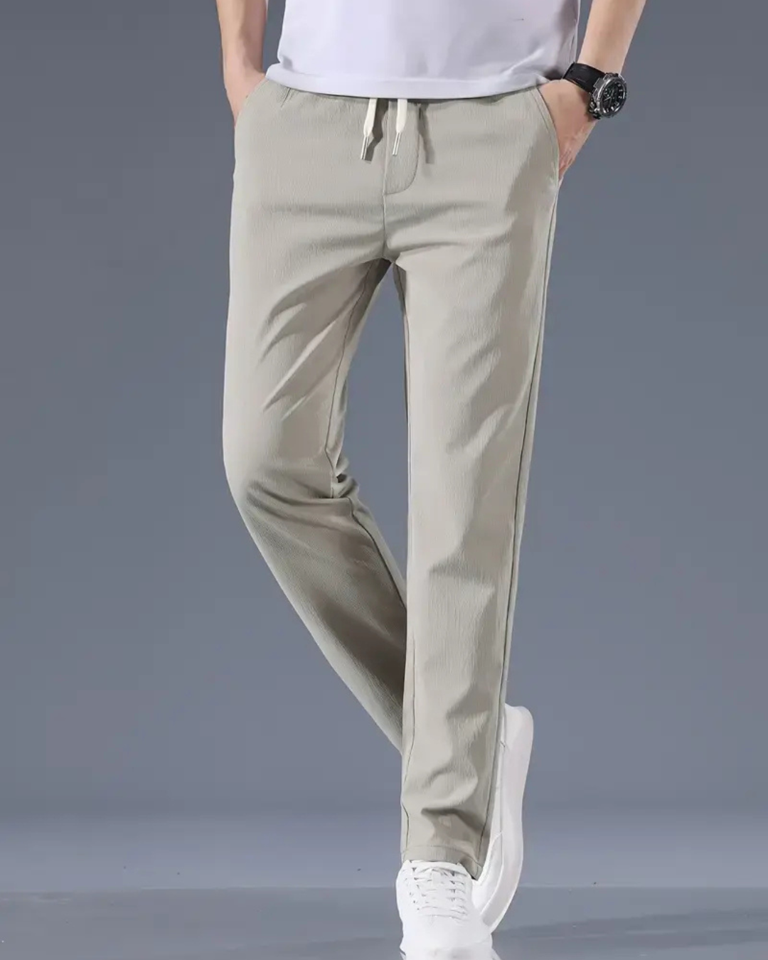 Pantalón Cómodo para Hombre con Tejido Antiarrugas