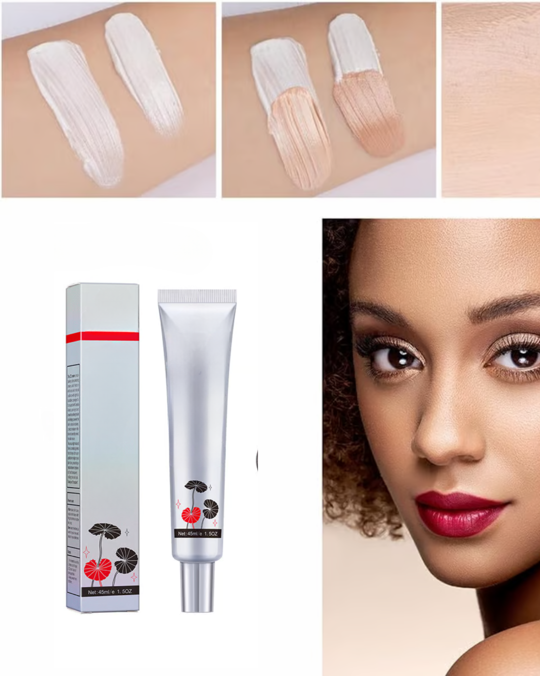 Base de Maquillaje Hidratante con Centella Asiática (OFERTA 2X1)