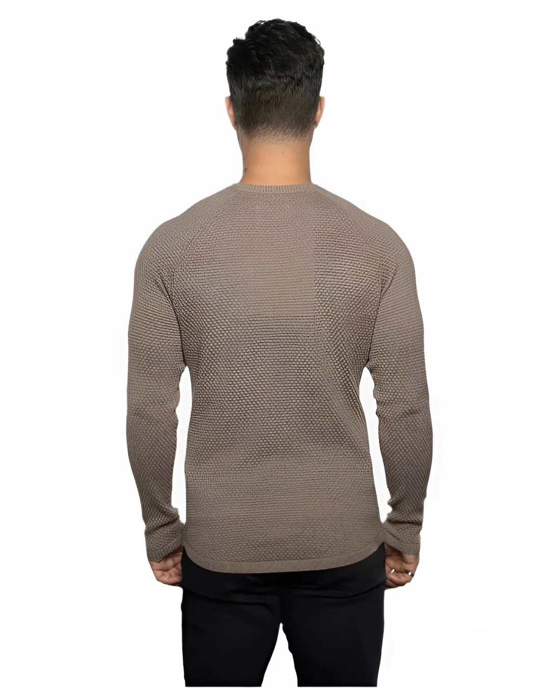 Jersey Manga Larga Elegante para Hombre