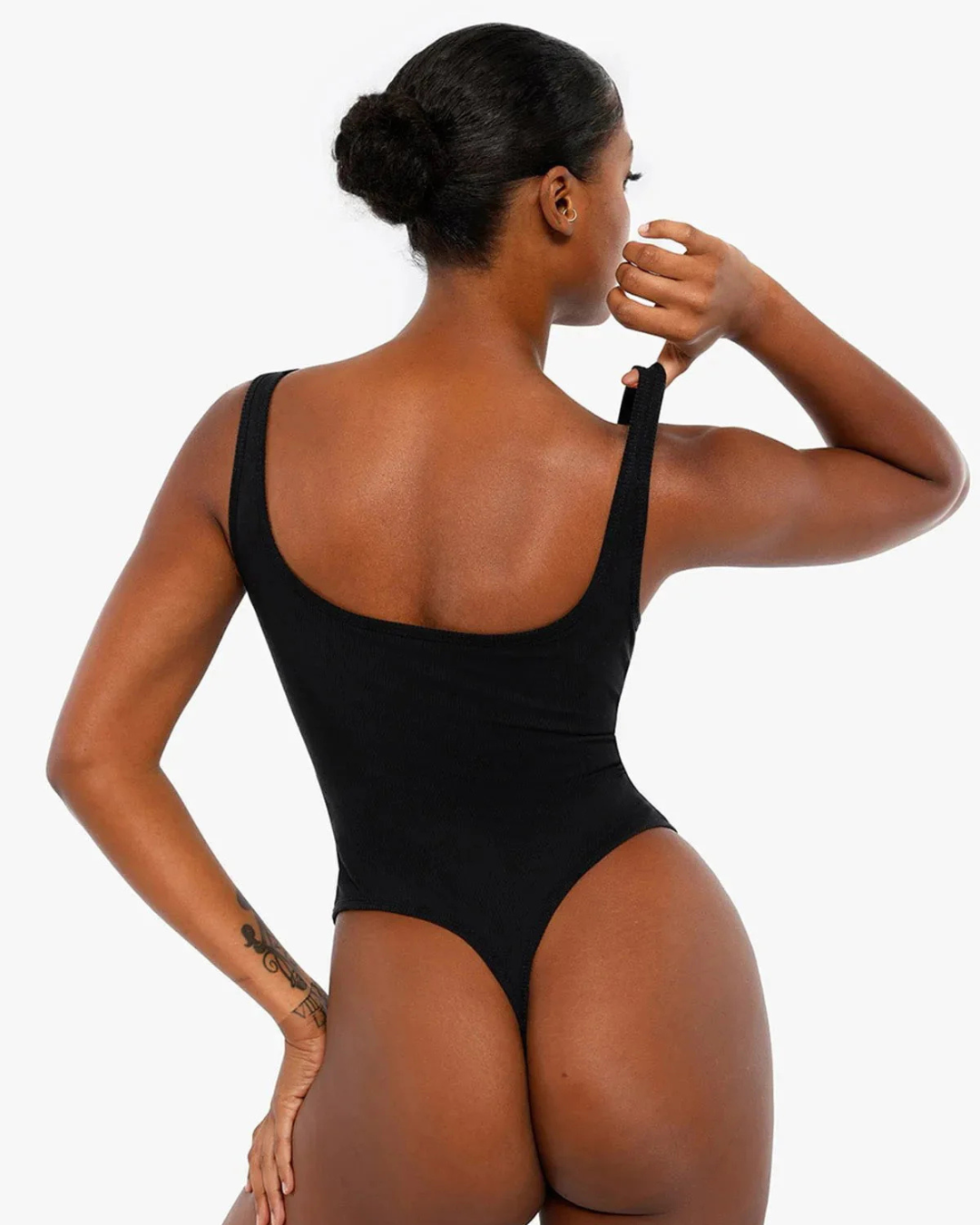 Body con Control Abdominal e Interior de Encaje para Mujer