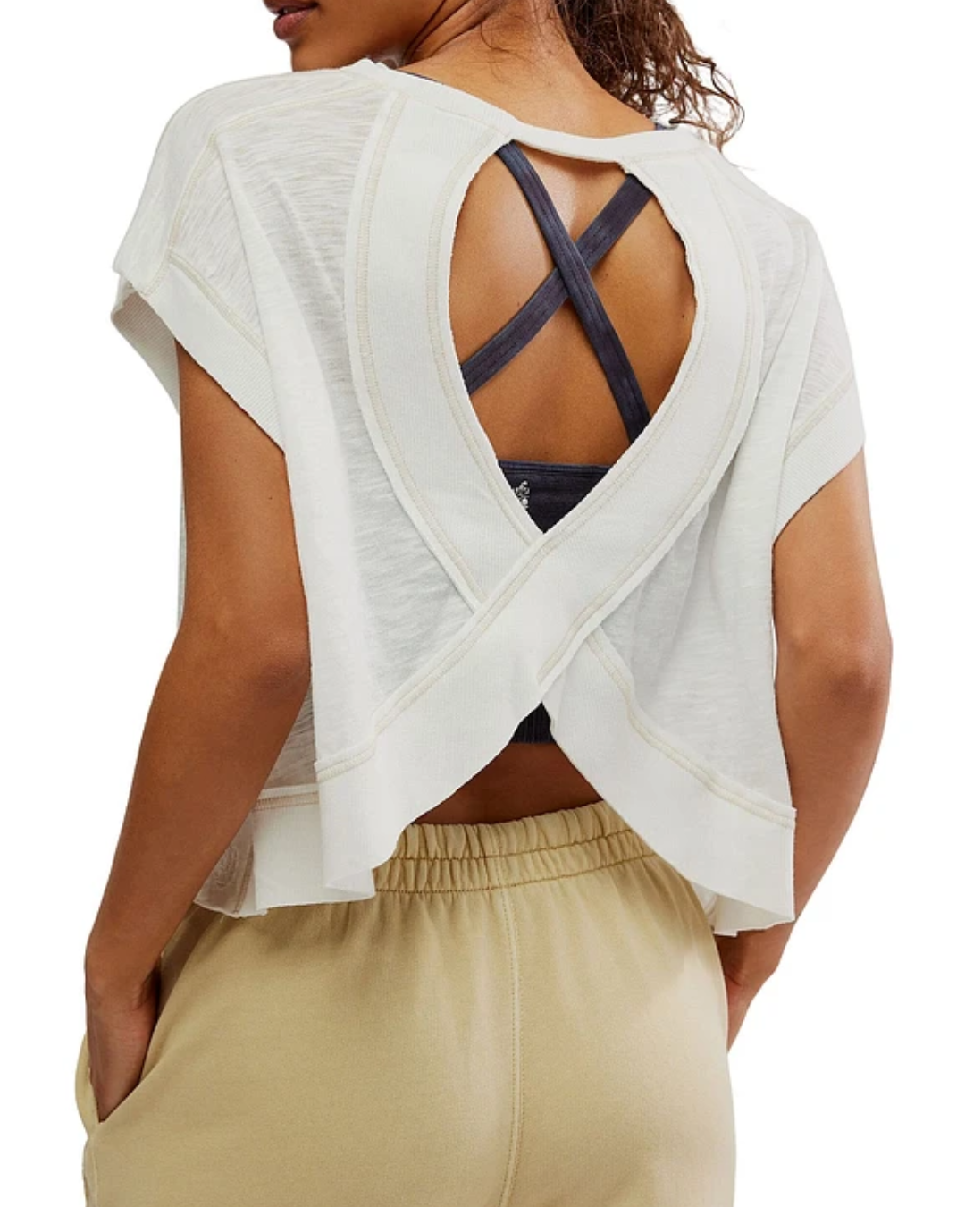 Blusa Oversize de Mujer con Manga Corta Estilo Relajado