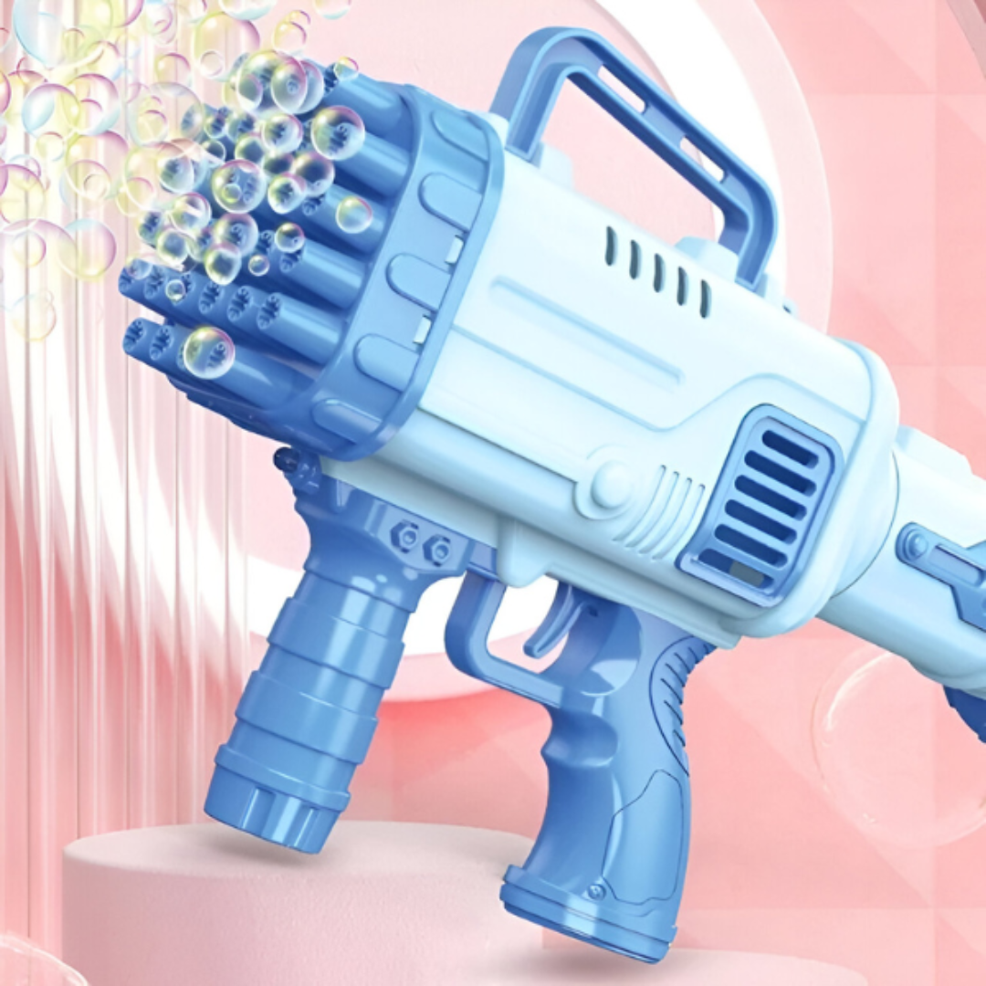 Pistola de burbujas automáticas para niños