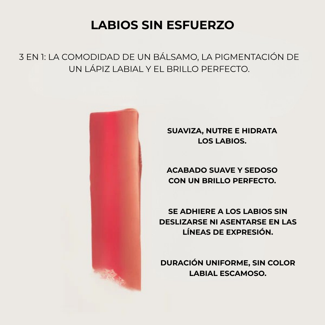 Brillo de labios 3 en 1 con acabado brillante, fórmula transparente y modulable (OFERTA 2X1)