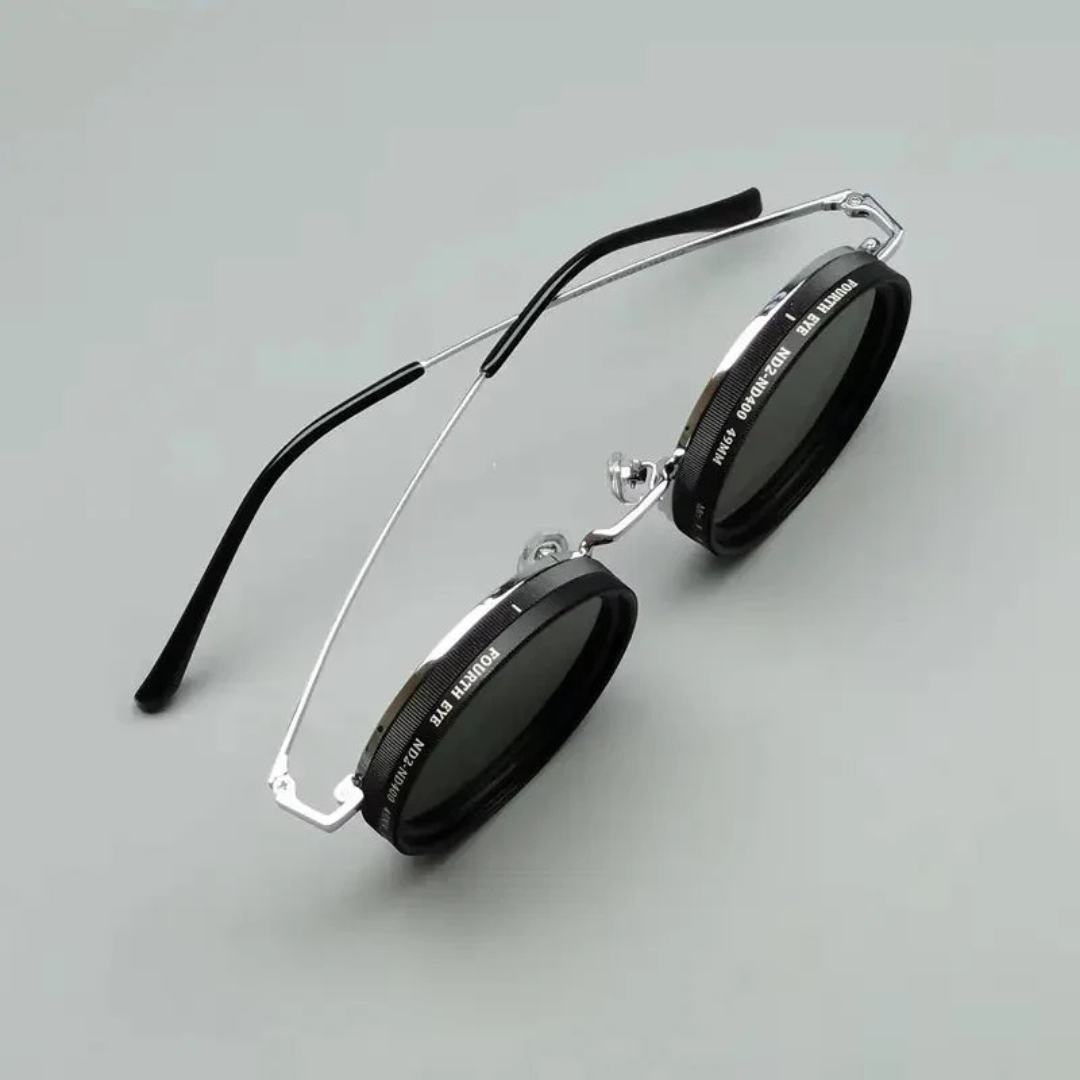 Lentes de Sol Redondas Ajustables y Polarizadas Unisex