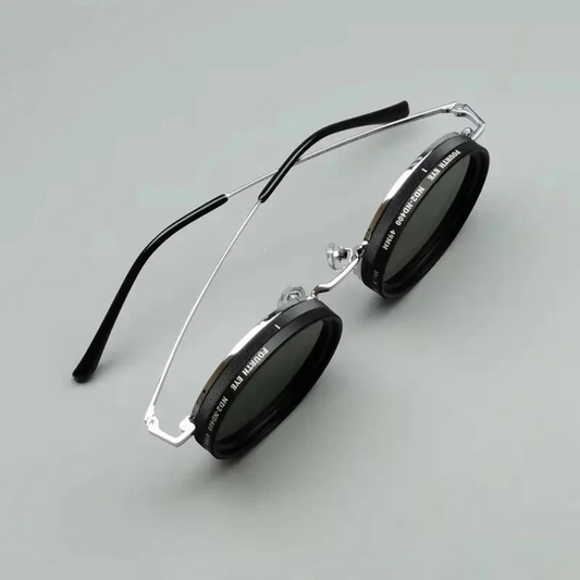 Lentes de Sol Redondas Ajustables y Polarizadas Unisex