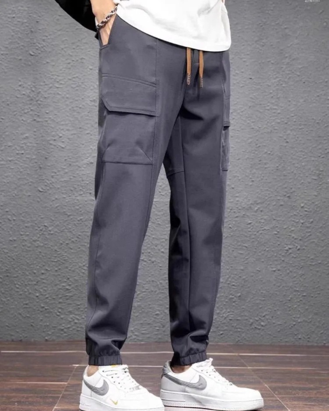 Pantalón Casual Unisex con Múltiples Bolsillos