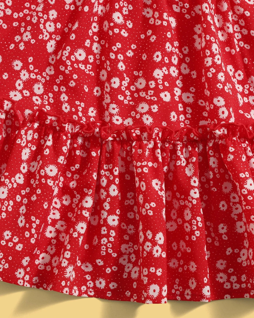 Falda short de cintura alta con estampado floral (OFERTA 2X1)