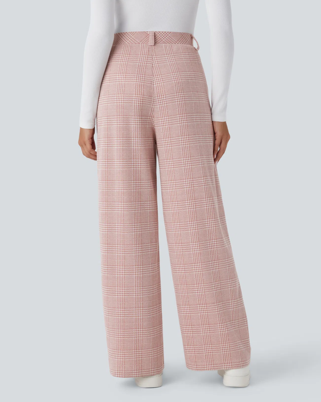 Pantalón de Pierna Ancha con Estampado para Mujer