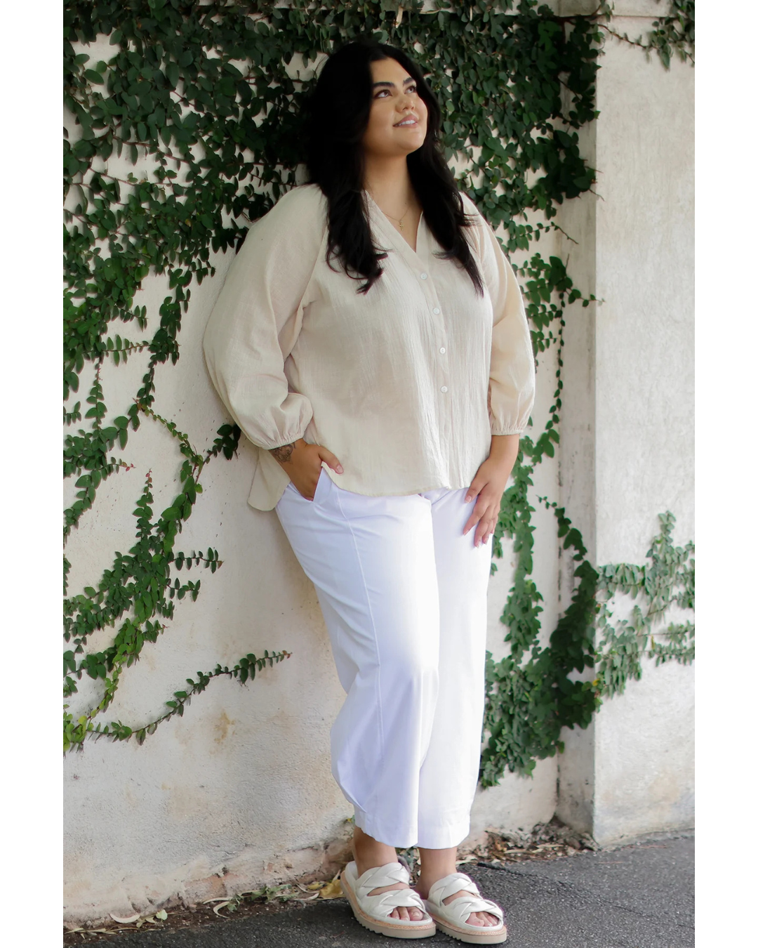 Pantalón Ajustado de Verano para Mujer