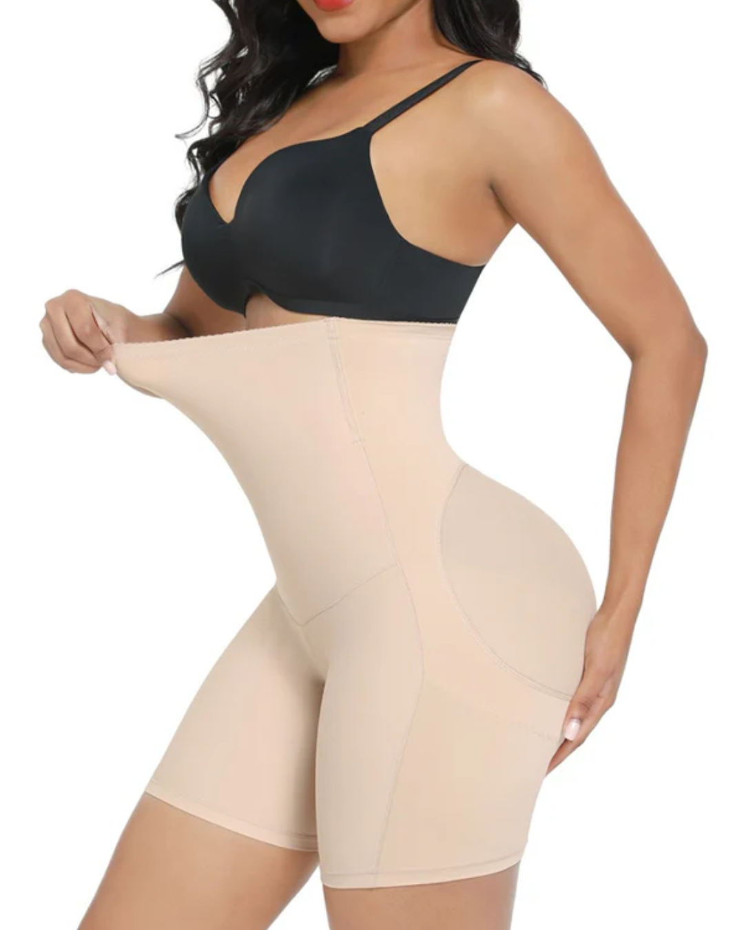 Faja de Compresión Alta con Cremallera Discreta  para Estilizar la Figura