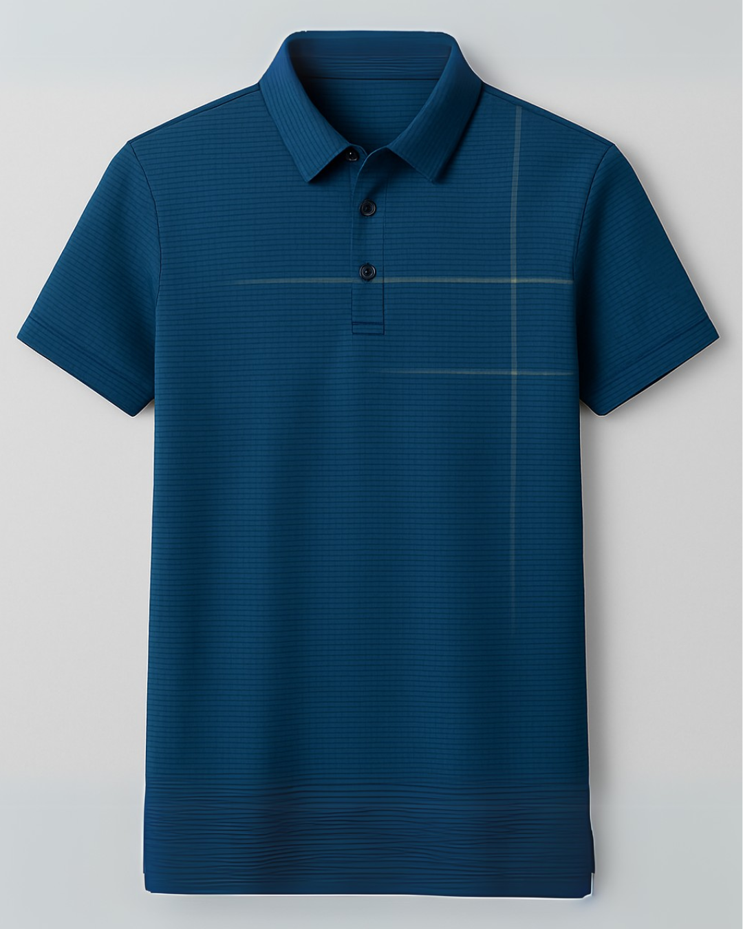 Camiseta de Solapa Holgada con Tejido Fresco y Transpirable para Hombre