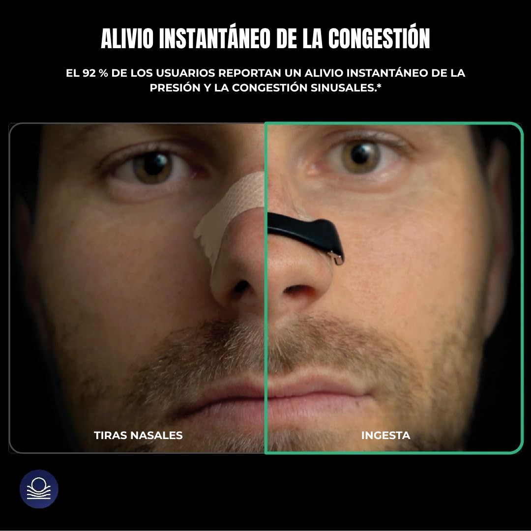Kit de Tiras Nasales Negras con Adhesión Extra para Respirar Mejor contiene 4 Bandas (OFERTA 2X1)
