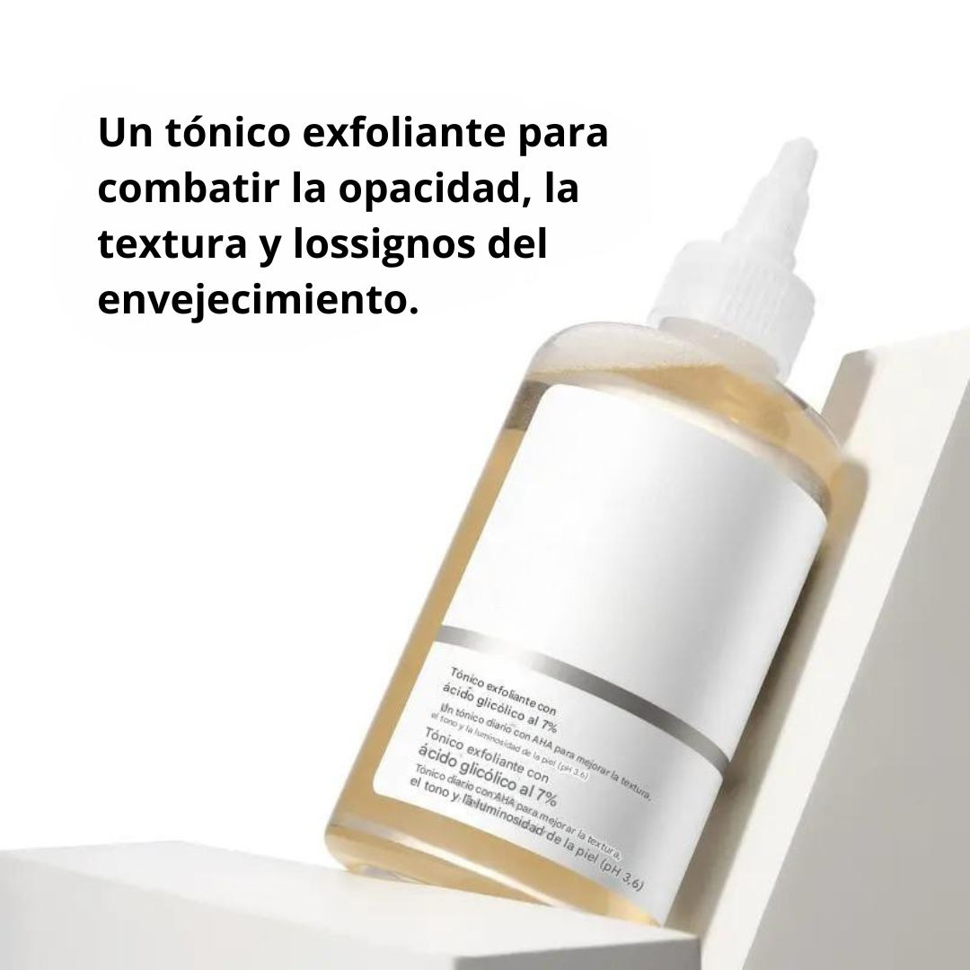 Tónico Exfoliante con Ácido glicólico