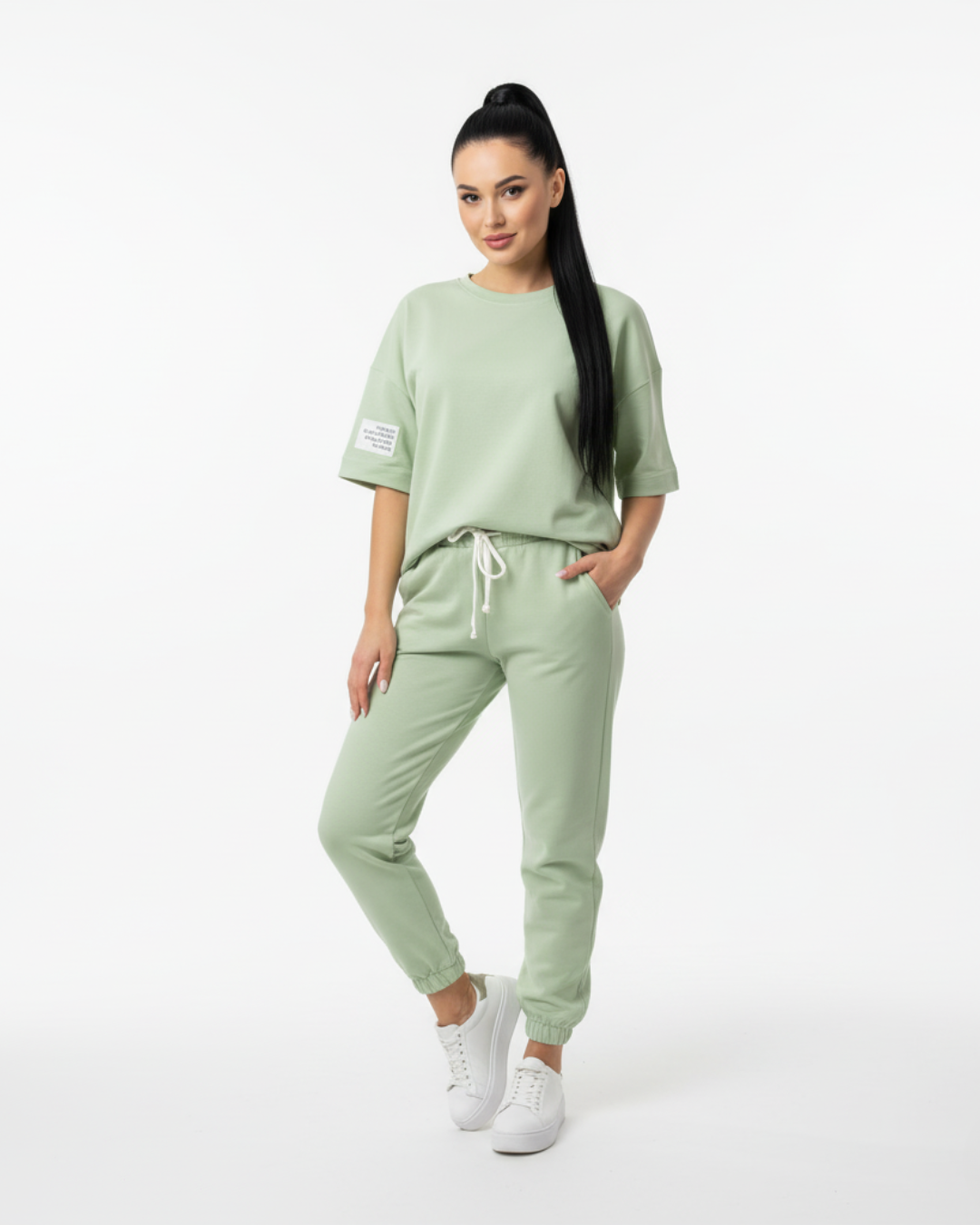 Conjunto Deportivo de Alto Confort Tejido Elástico y Transpirable para Mujer
